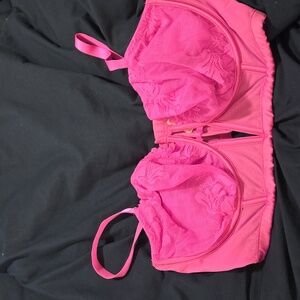 Auden Fuchsia Lace Bralette